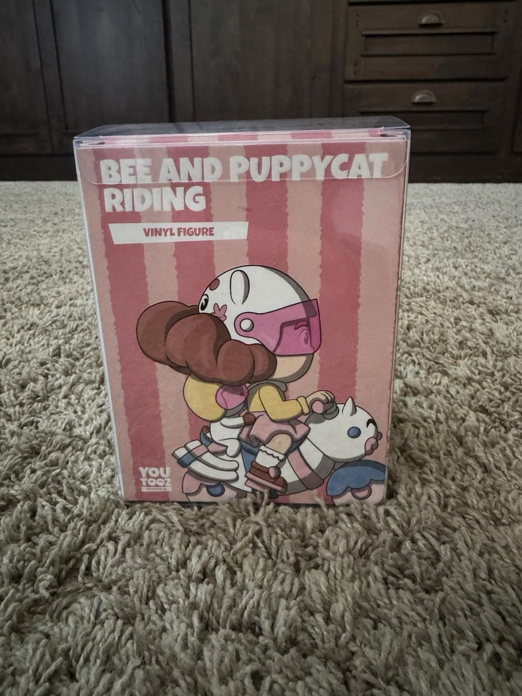 Youtooz Bee and Puppycat Riding Limited Vinyl Plastic Figure H11.2cm(4.4inch)