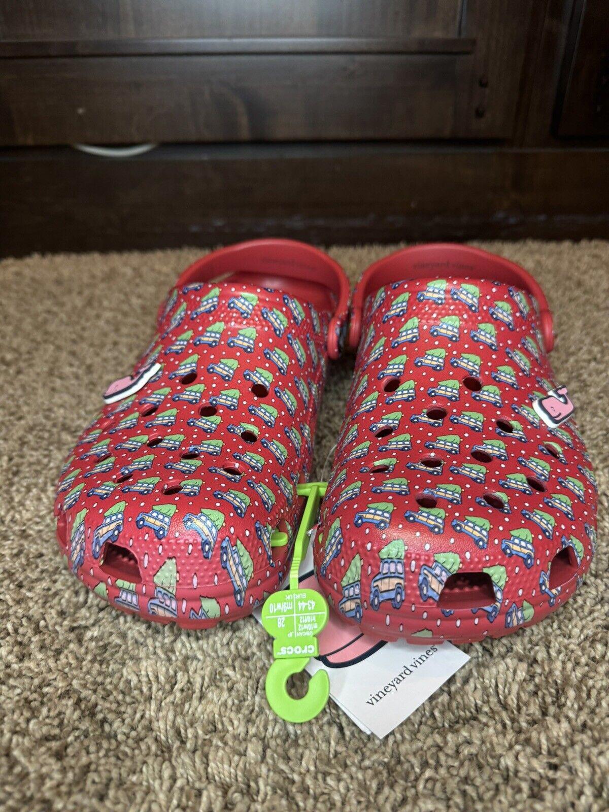 Crocs Men's & Women's Shoes - US M13 Red Vineyard Vines