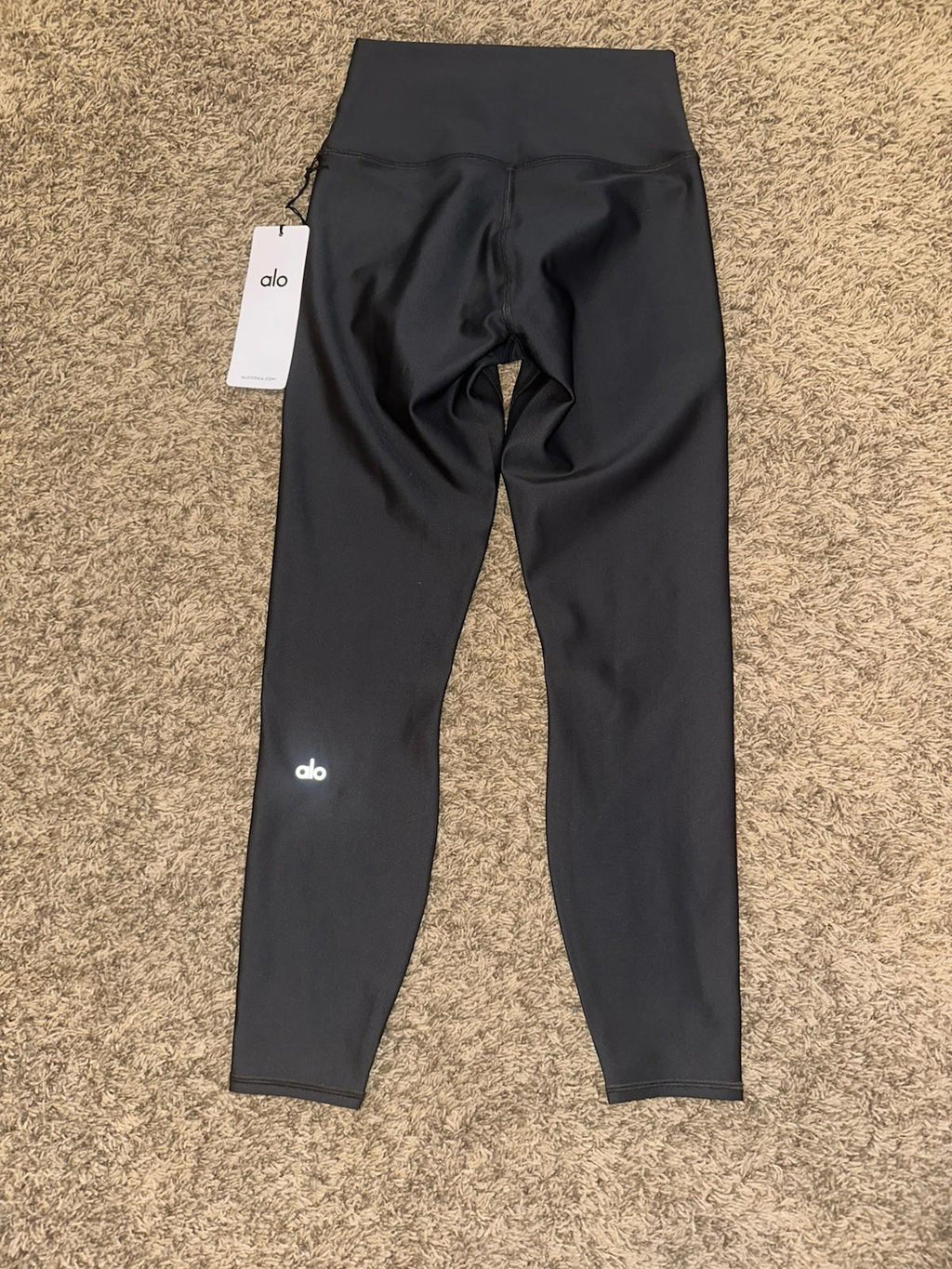 Alo Yoga 7/8 High-Waist Airlift Legging Size S Anthracite LIMITED EDITION NEW