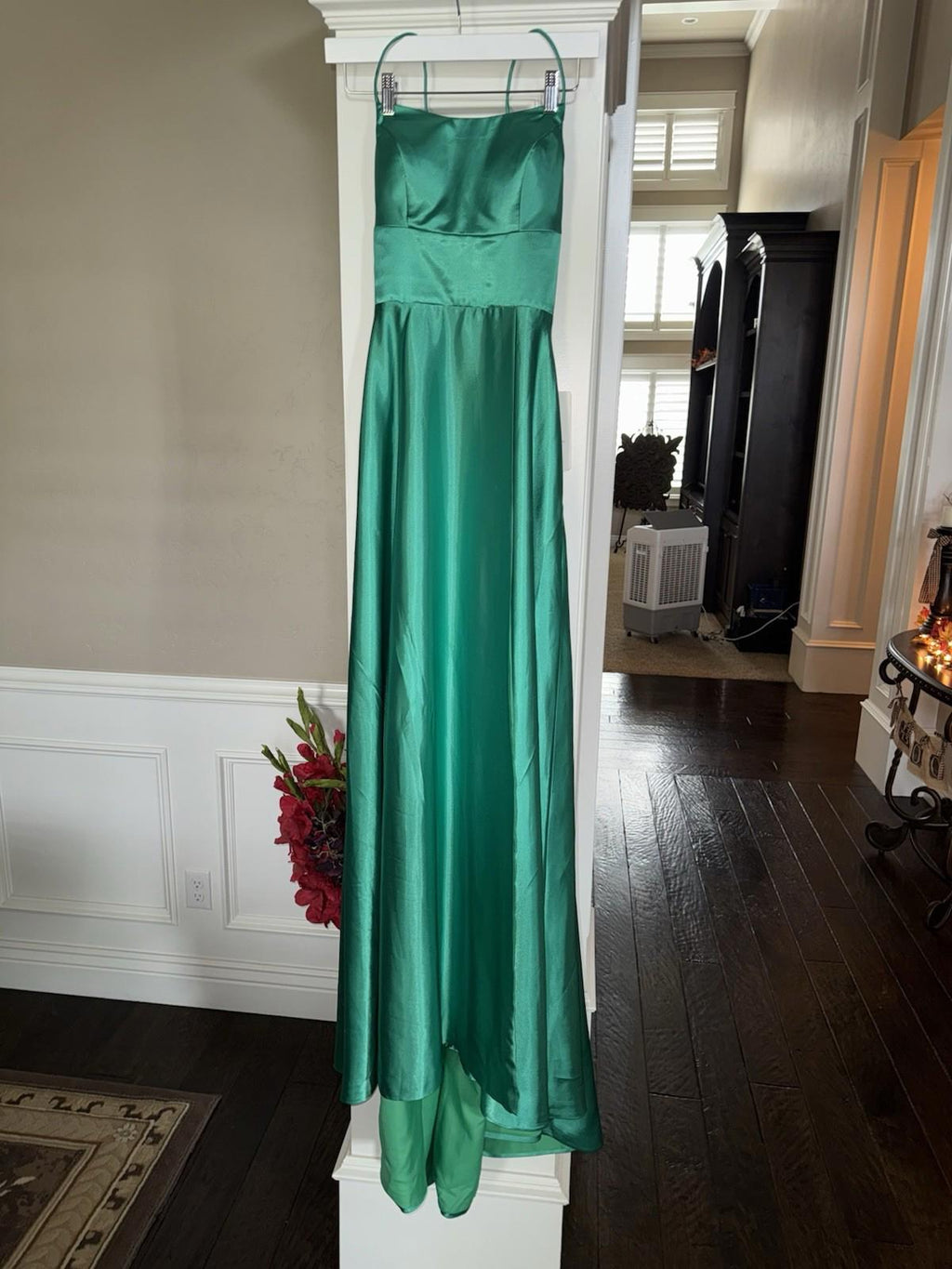NEW! Witness of Love Green Maxi Dress Size 4 Formal Wedding NWT
