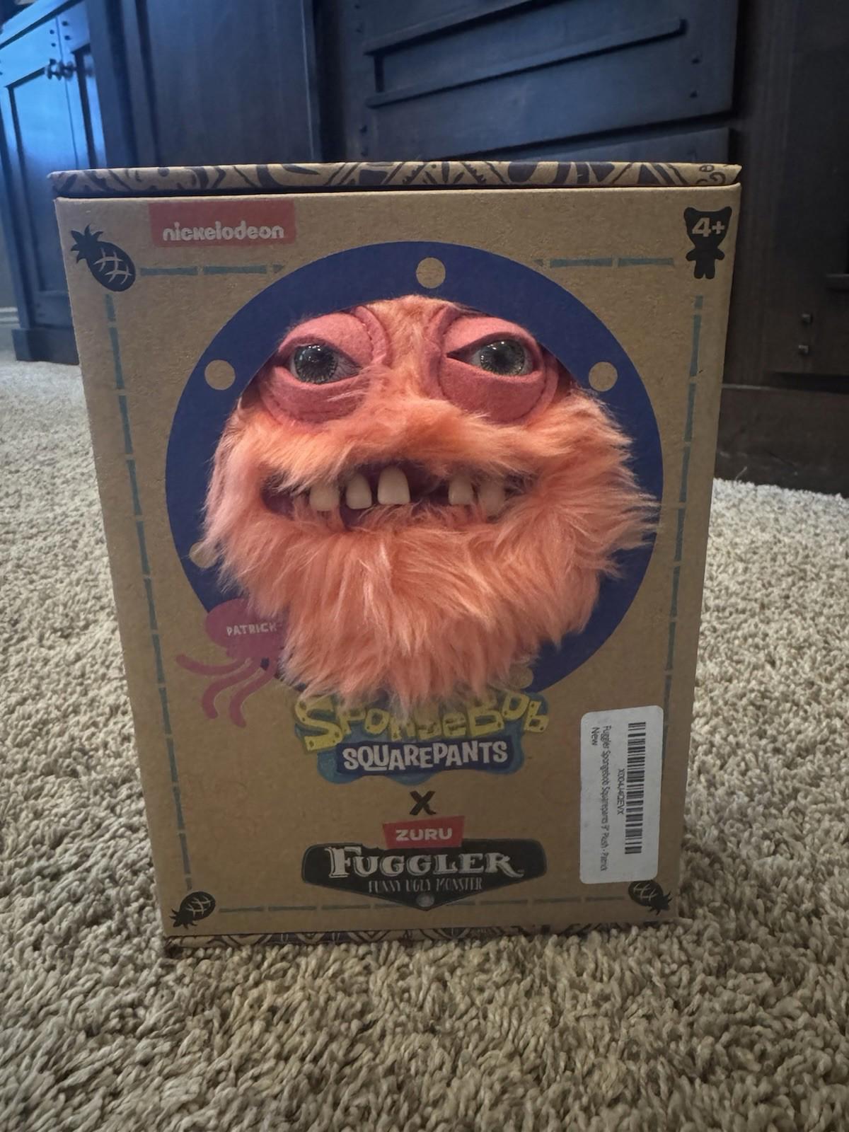 NEW! FUGGLER SPONGEBOB PATRICK COLLECTOR'S EDTION FUNNY UGLY MONSTER