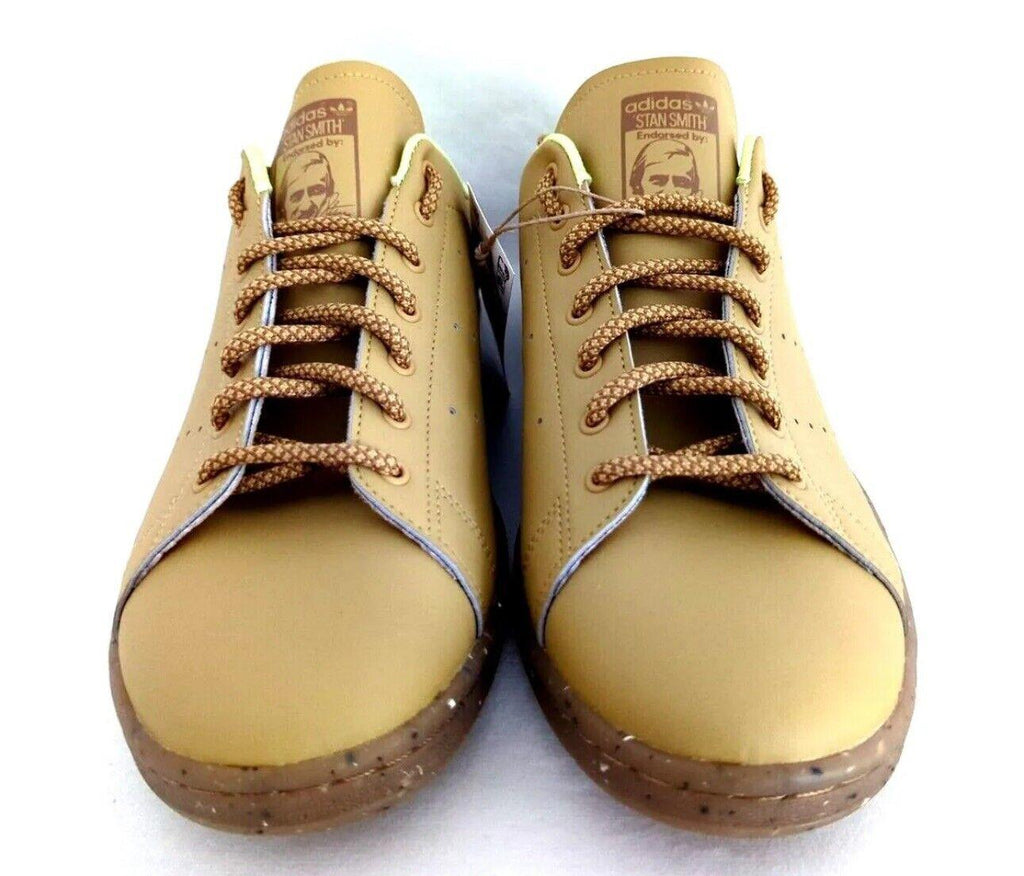 ADIDAS STAN SMITH Mule "Plant & Glow" Sz 10 Golden Beige
