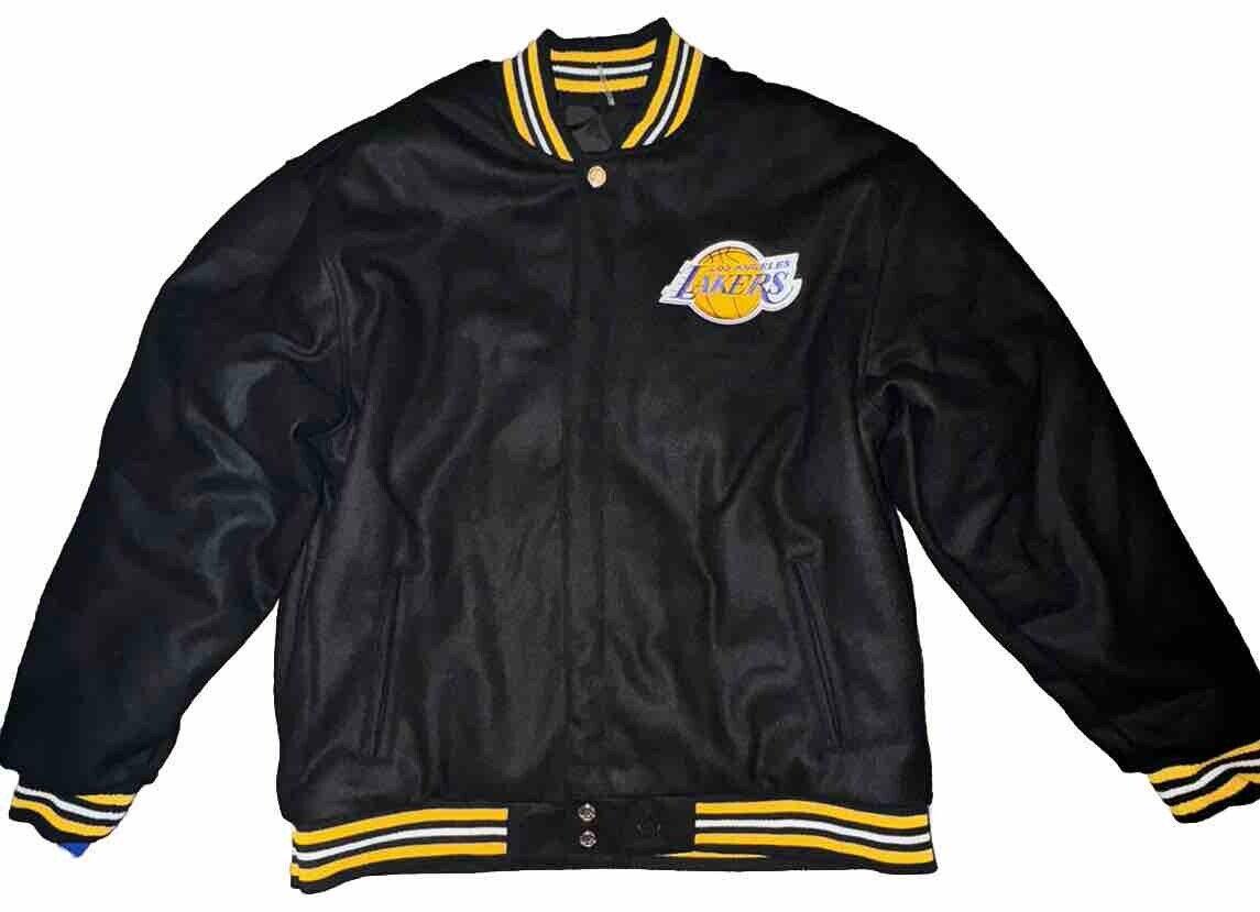 NBA Los Angeles Lakers JH Design Wool Reversible Jacket