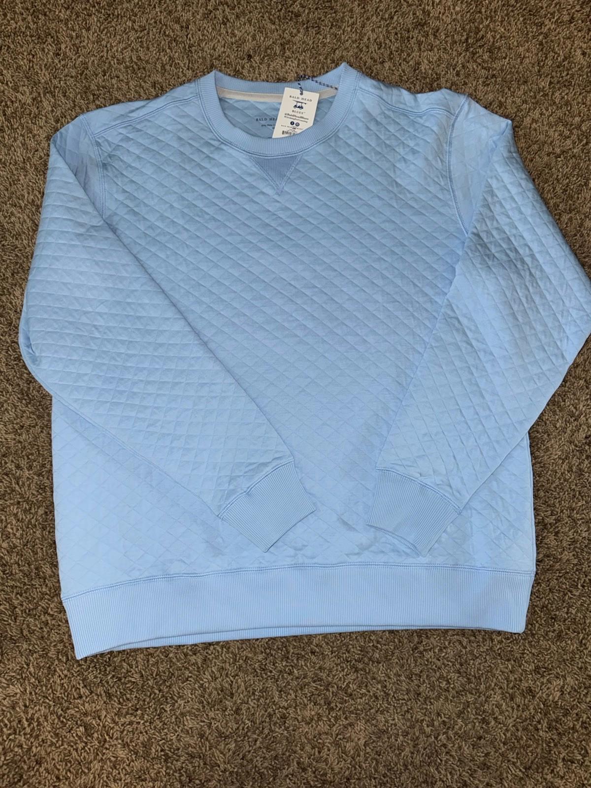 Bald Head Blues Cape Crew Neck - Bell Men’s Large NEW!