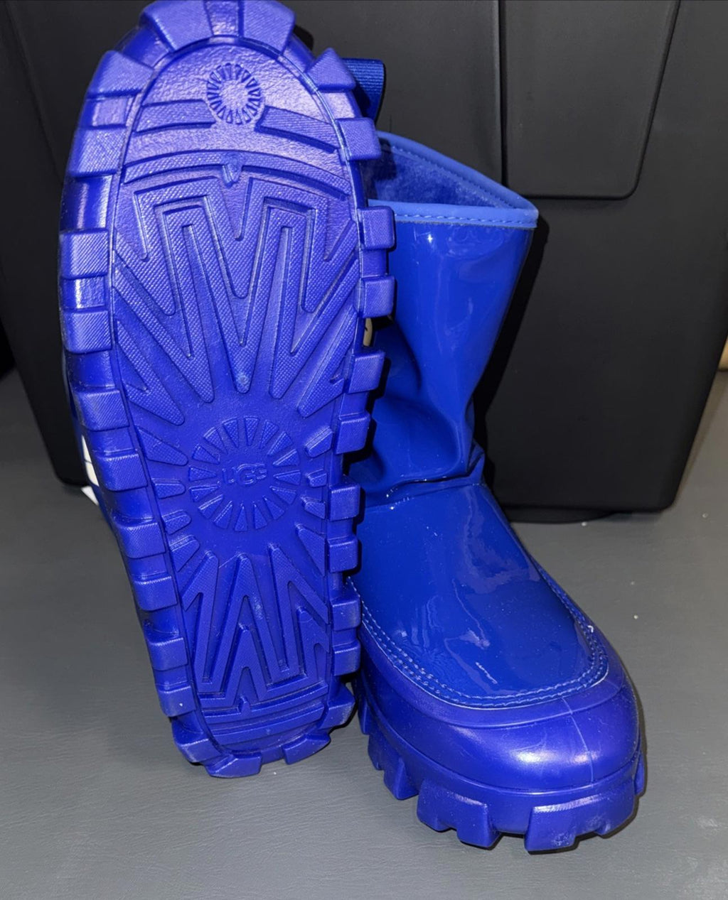 NEW! UGG CLASSIC BRELLAH 1144059 MINI Blue WOMEN'S SIZE US 8