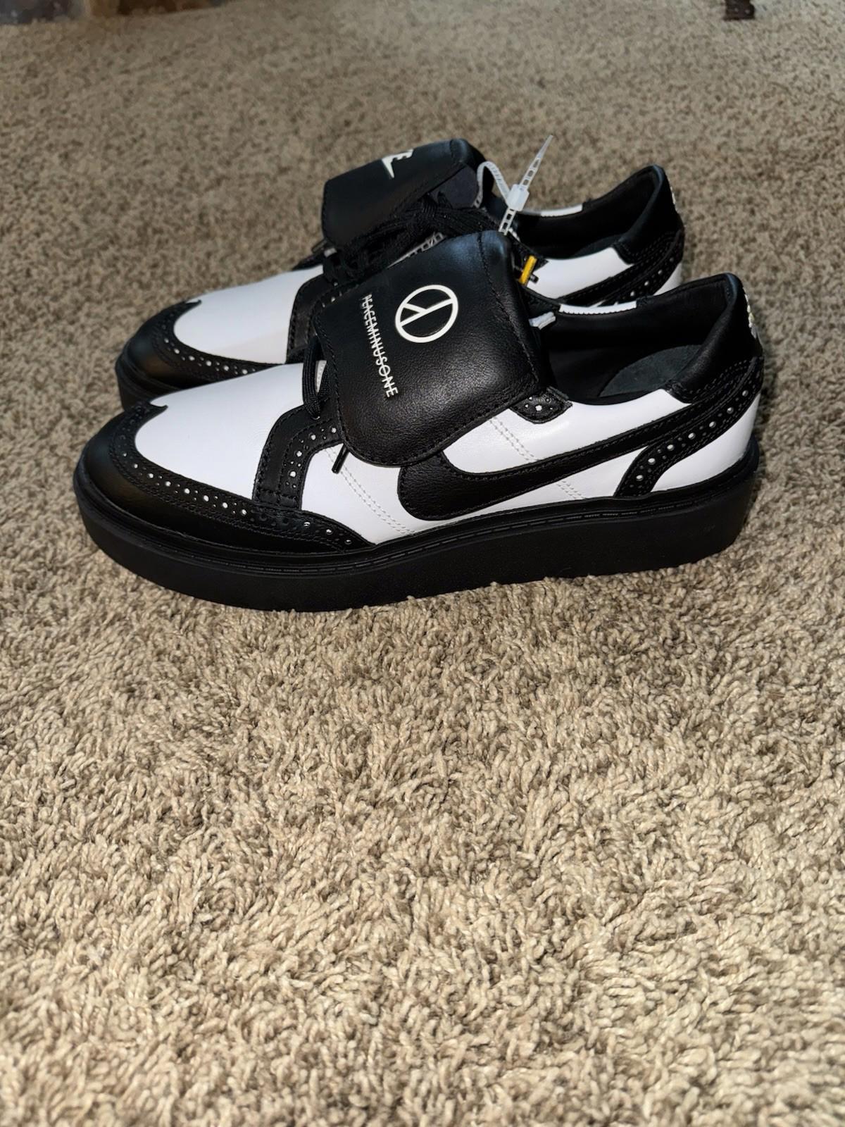 NIKE X PEACEMINUSONE  KWONDO 1 PANDA BLACK WHITE SZ 13 G DRAGON DH2482-101