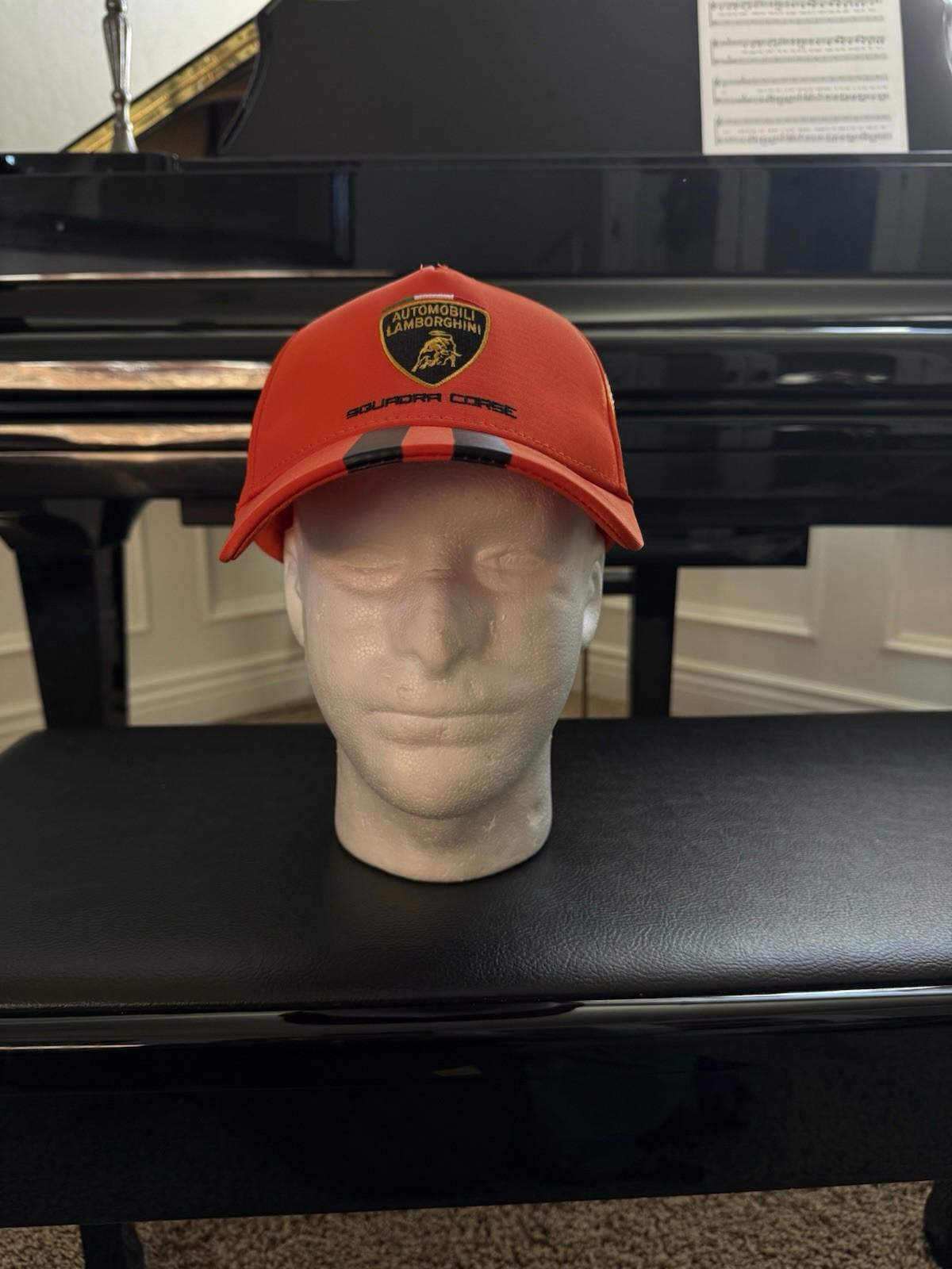 Automobili Lamborghini Squadra Corse Travel Cap hat (orange) LB17CAP2OR