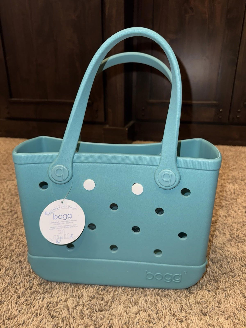 NEW! BITTY Bogg Bag - Turquoise. NWT