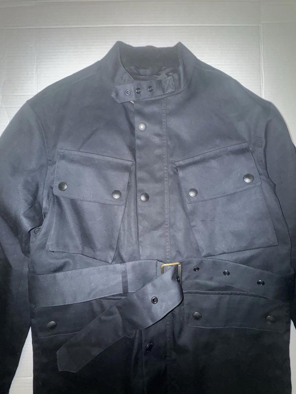 NWT! Banana Republic Lorainne Utility Jacket - Size Medium Navy Blue MSRP $280