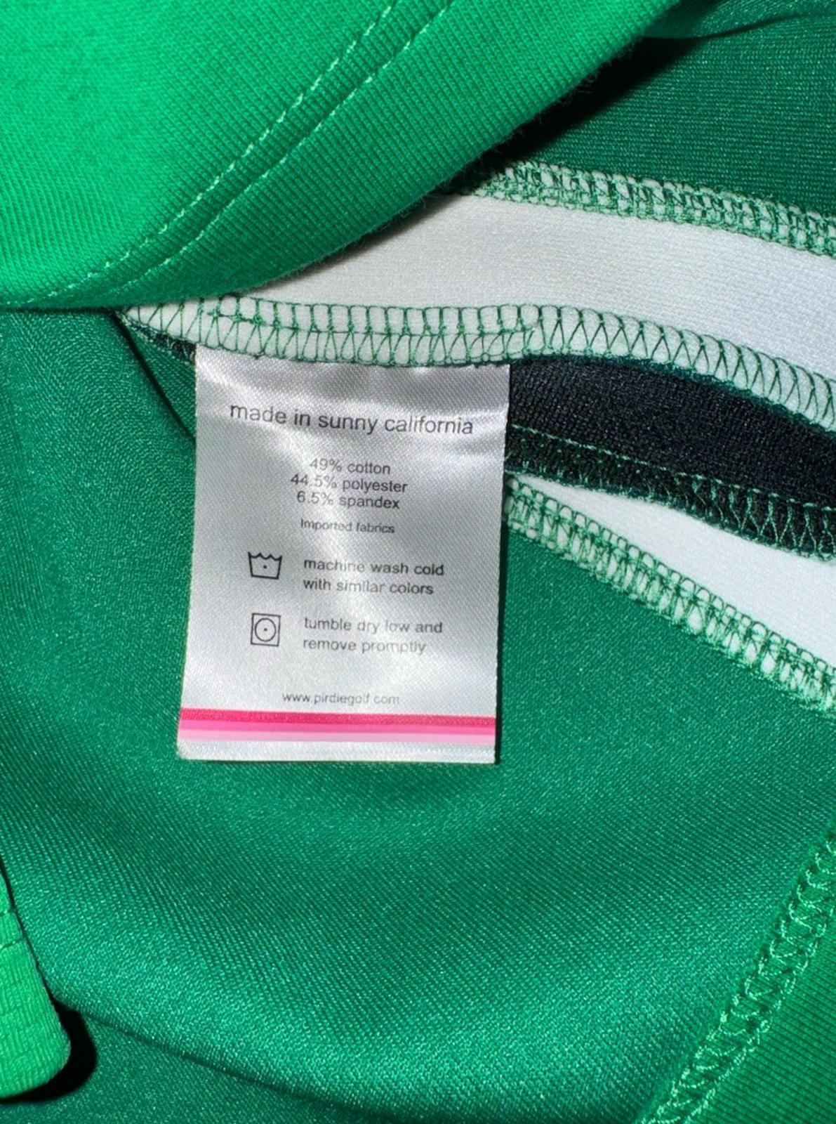 NEW PIRDIE GOLF Foreplay 14" Skirt Kelly Green Small NWOT