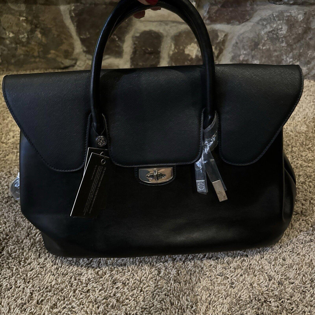Francoise Tote BY CHRISTIAN LACROIX BLACK XS18224 NWT