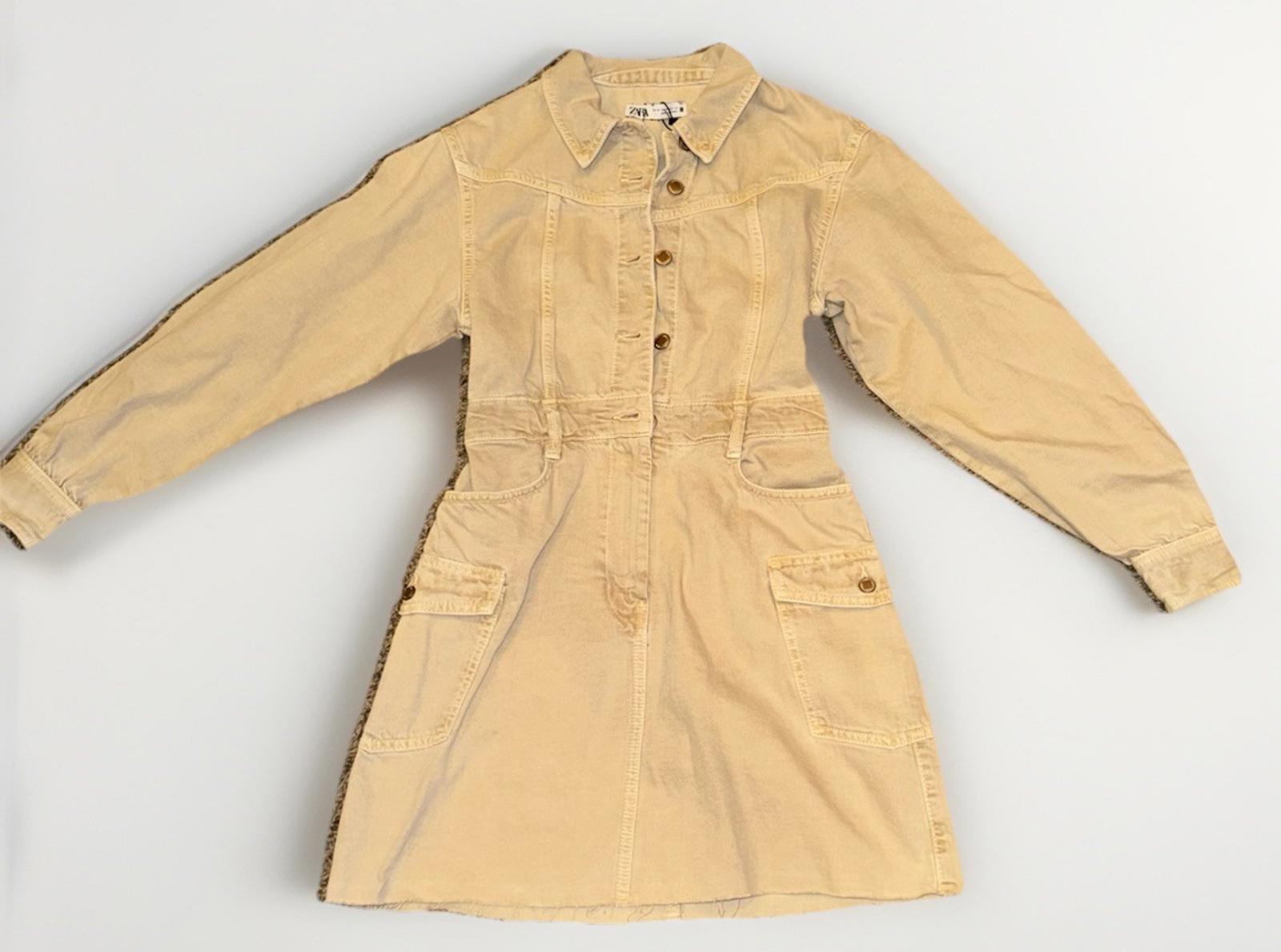 Zara Denim Cargo Dress / size M