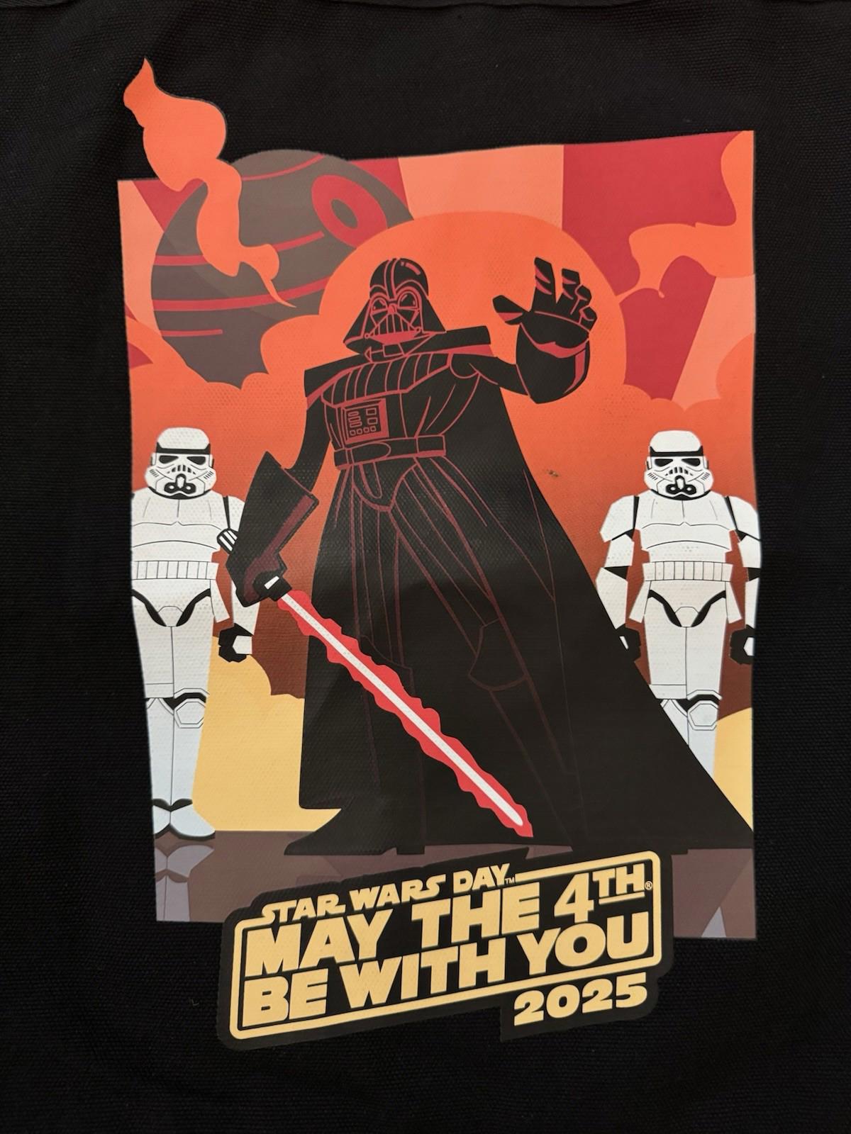 2025 Disney Parks Star Wars Day May the 4th Be With You Tote Bag
