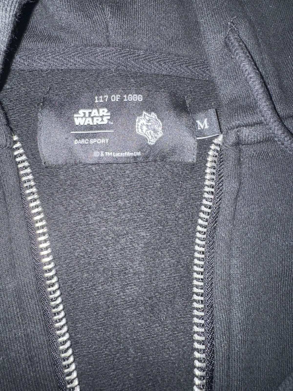 NEW Darc Sport Power of the Dark Side Padme Chambers Cropped Zip Up hoodie MED