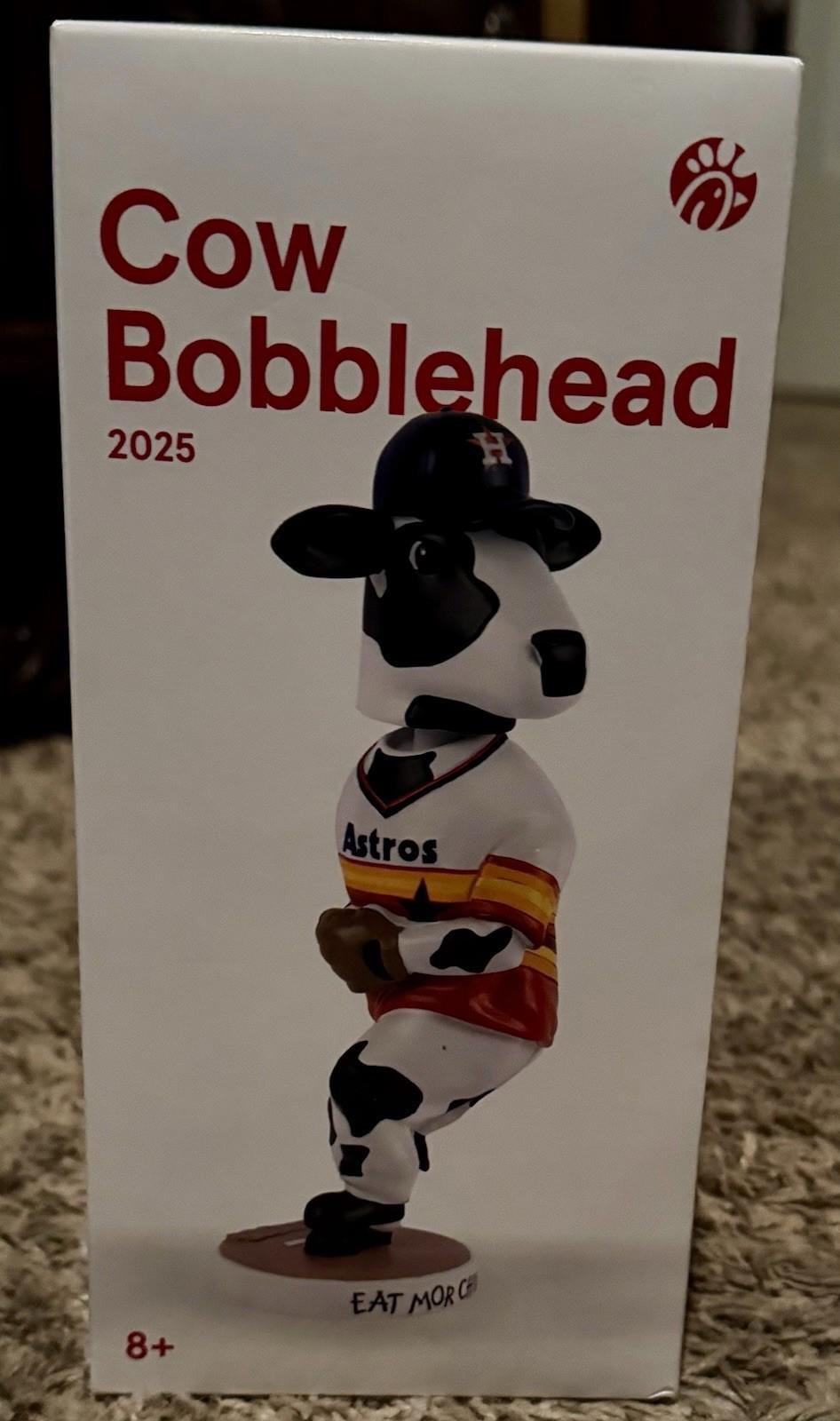 Houston Astros Chick-Fil-A Cow Bobblehead
