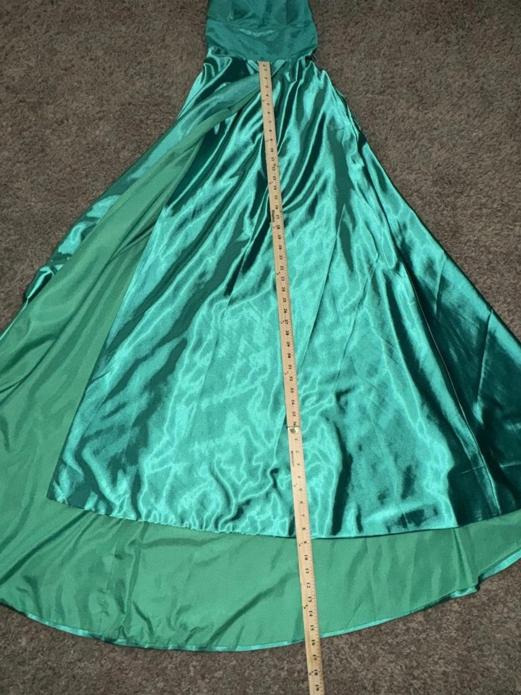 NEW! Witness of Love Green Maxi Dress Size 4 Formal Wedding NWT