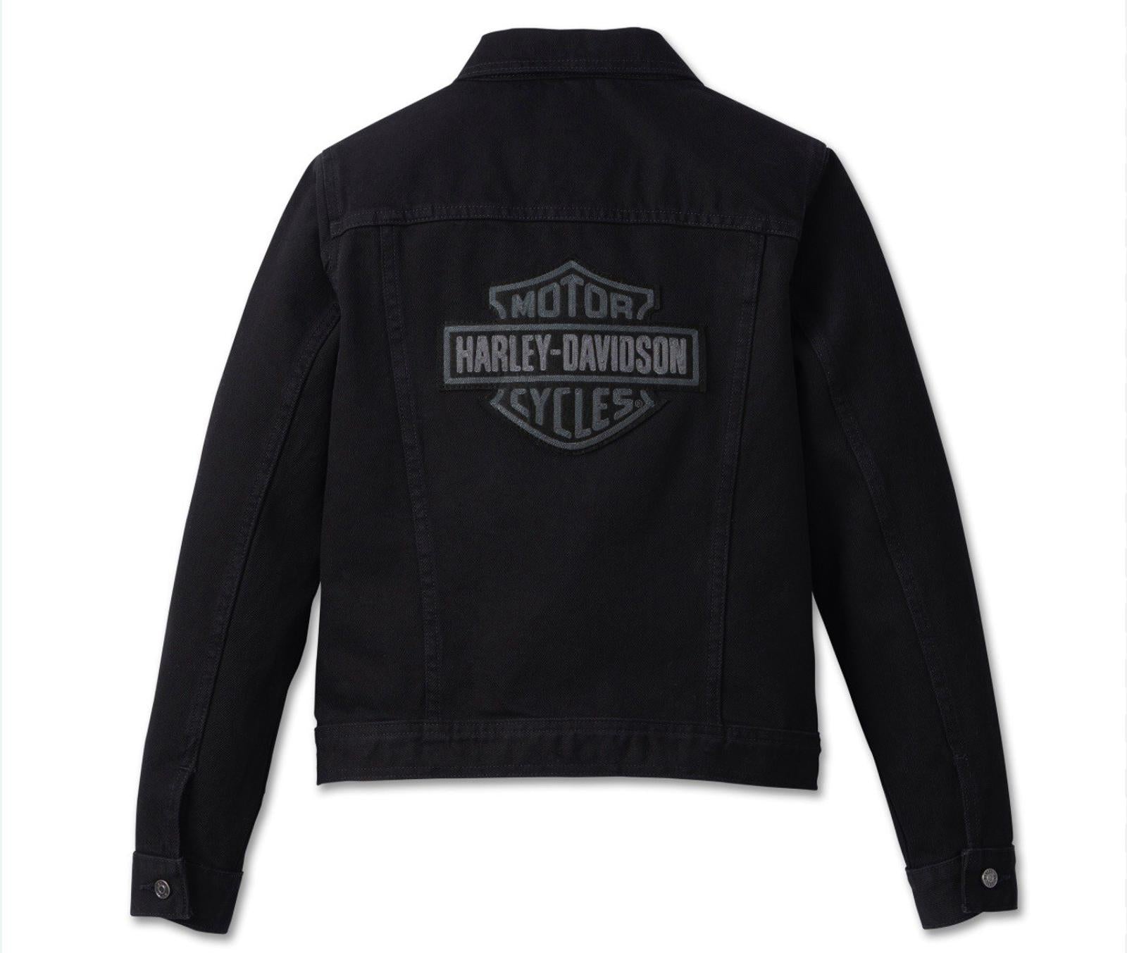 Harley-Davidson Denim Jean  Jacket/coat "Essential Bar & Shield Sz-2W 99041-23VW
