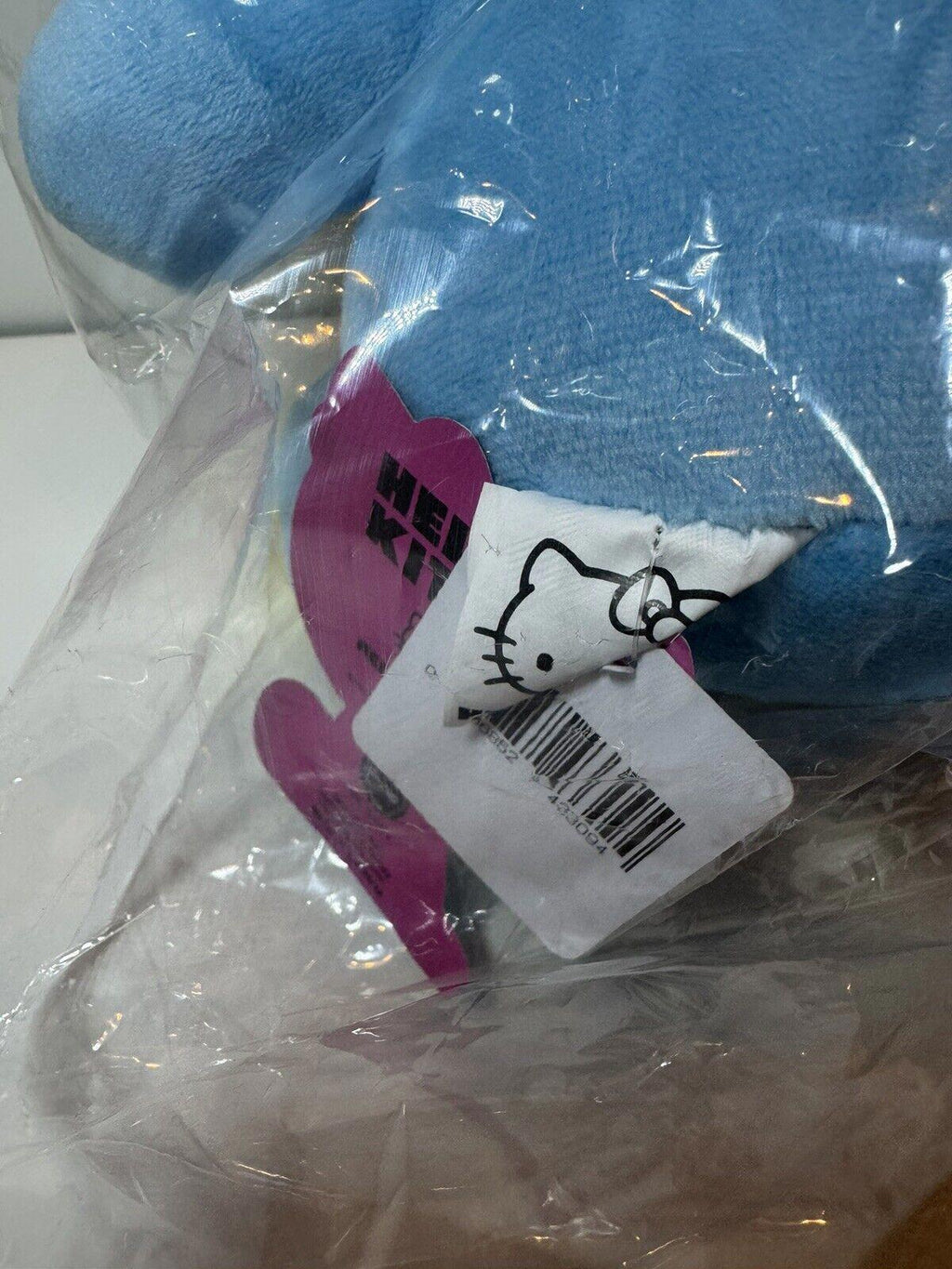 13” Hello Kitty Sanrio Kawaii Frog Suit Plush Figure BLUE