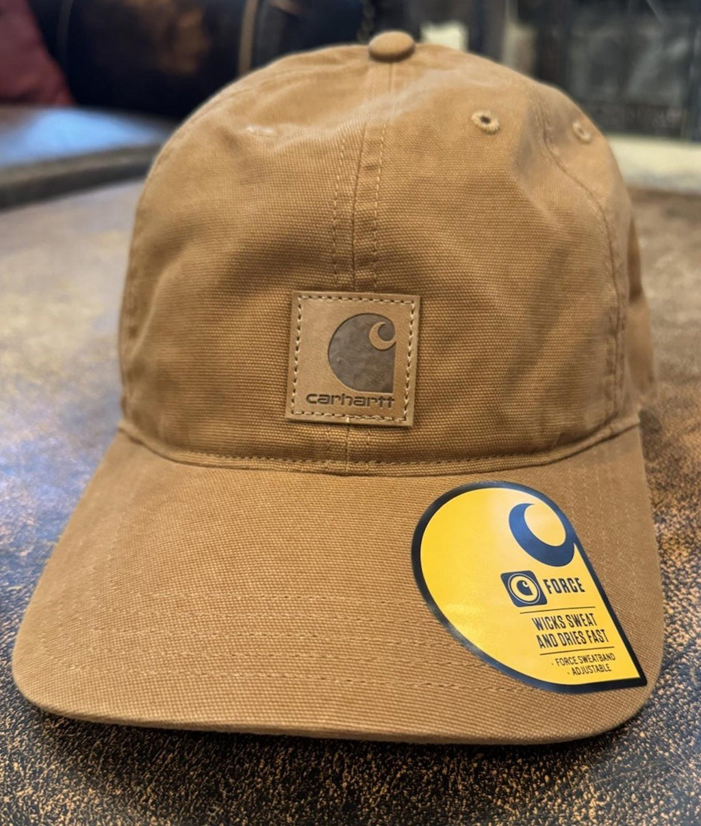 Carhartt Odessa Men's Canvas Hat Baseball Cap Light Tan Brown Model AH0289 NWT