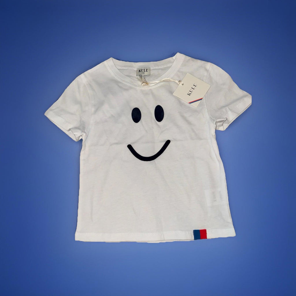 $55 Kule Kid's Smiley face Charley Graphic T-Shirt Size 2 NEW!