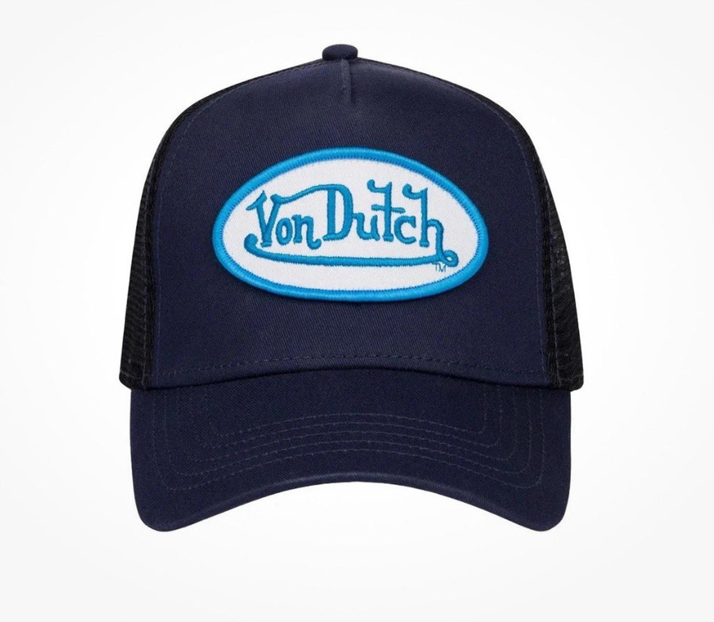 NWT! Von Dutch Navy, Blue & White Trucker Hat - One Size Unisex