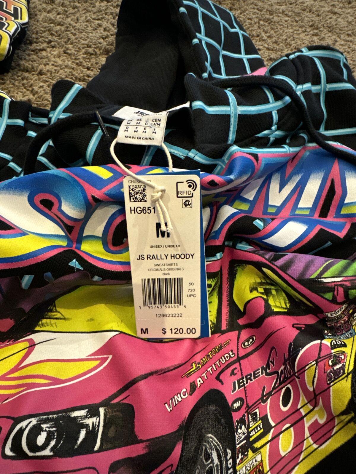 Adidas Originals x Jeremy Scott Size XS, M, Men Rally Hoodie