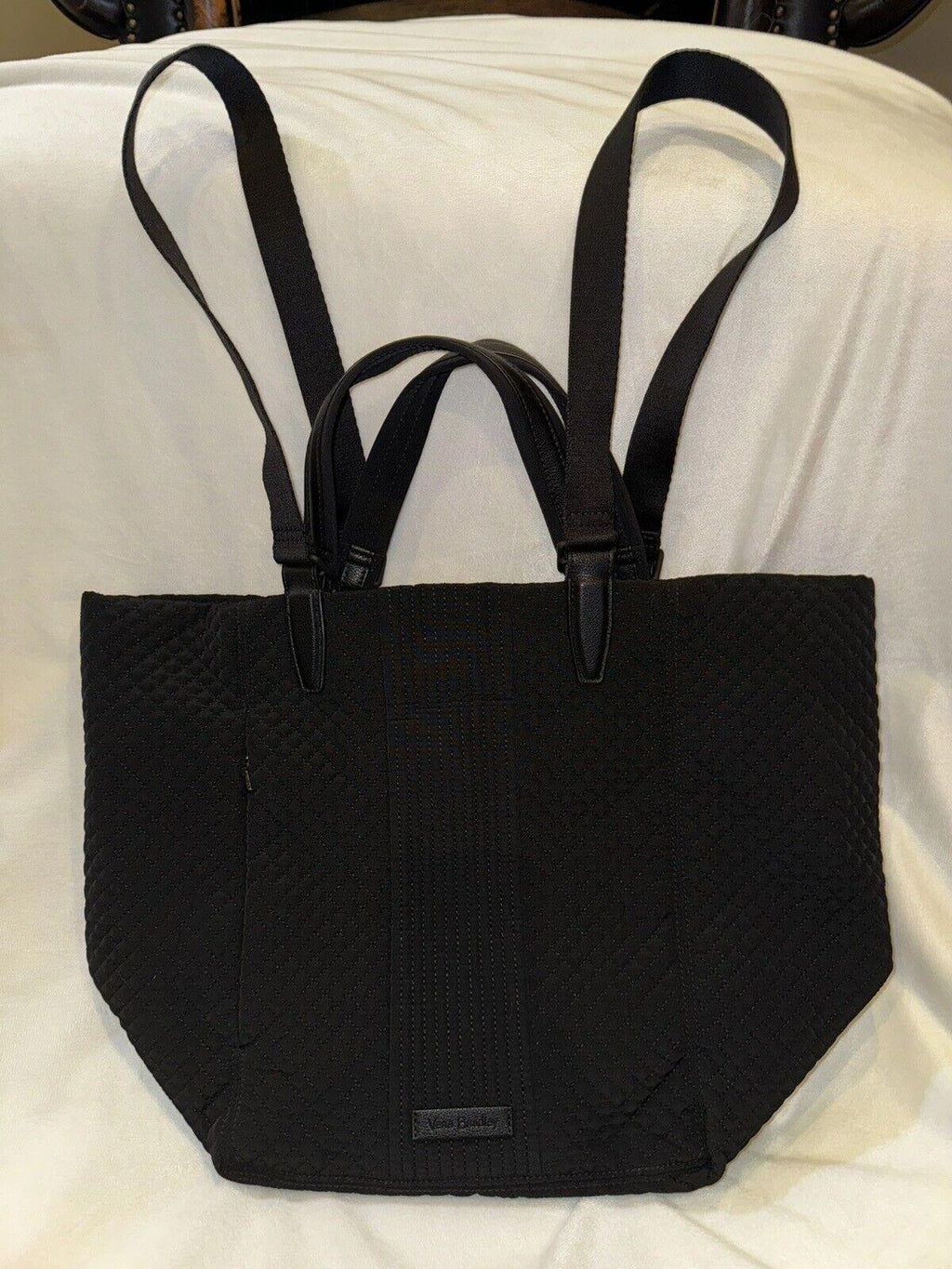 NEW Vera Bradley Change It Up Tote Handbag CLASSIC BLACK 23012-081
