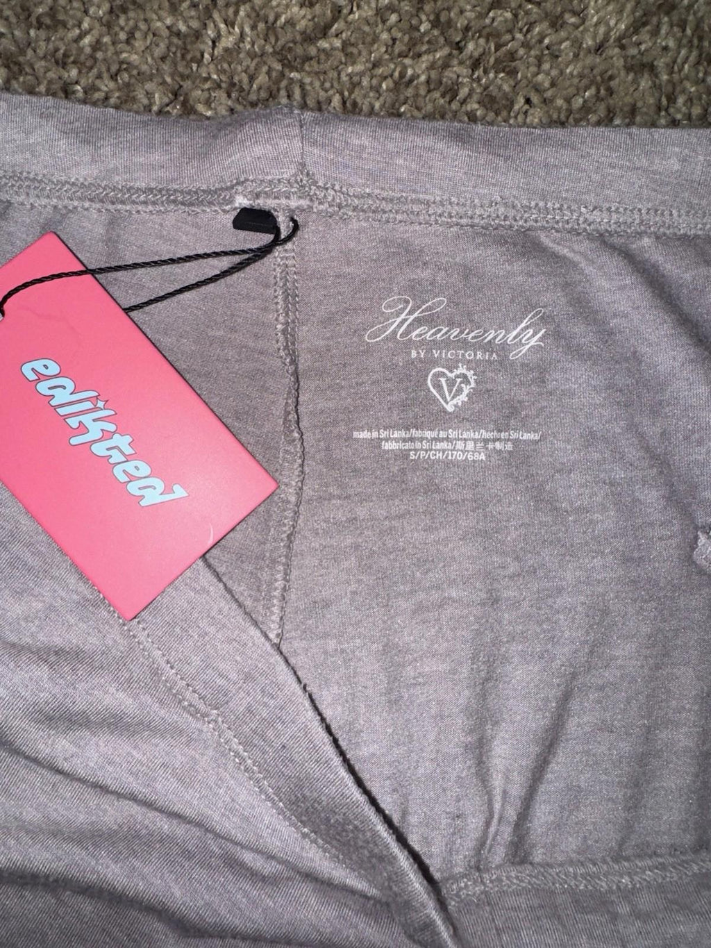 NEW heavenly victoria secret Small jogger - Light Purple From Edikted