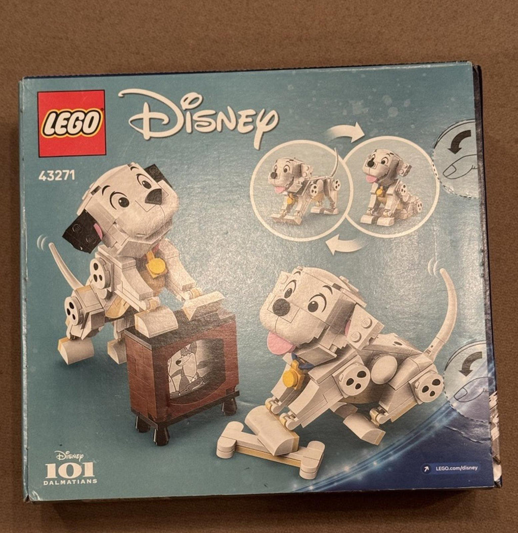 LEGO 43271 Disney Lucky & Penny 101 Dalmatians Puppies Building Set, 268 Pieces,