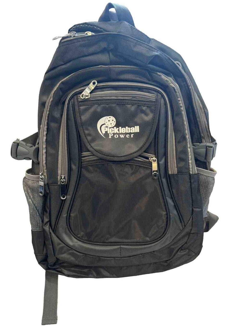 PICKLEBALL MARKETPLACE "All-In-1" Backpack - Perfect size - New - Black & Grey