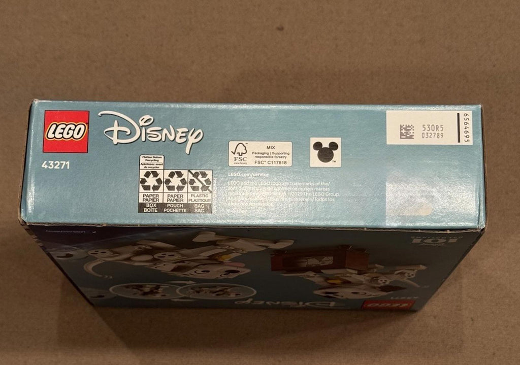 LEGO 43271 Disney Lucky & Penny 101 Dalmatians Puppies Building Set, 268 Pieces,