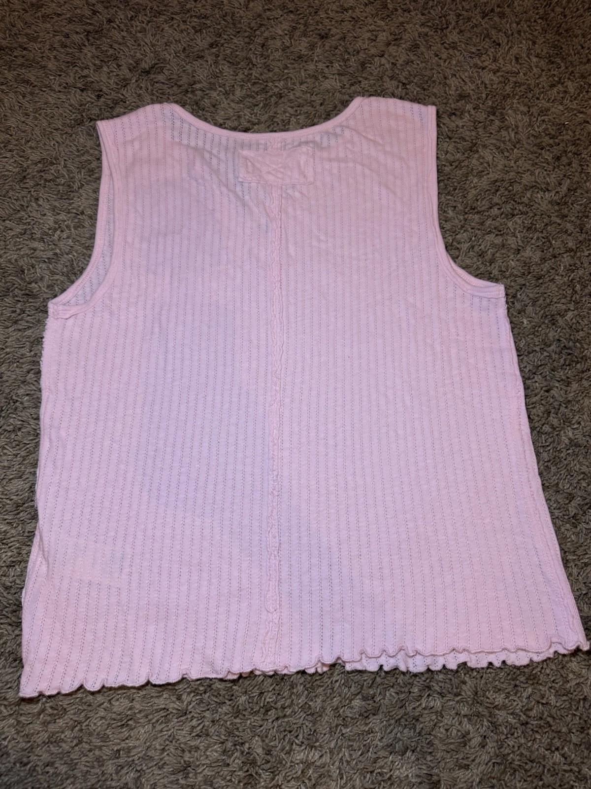 NWT FREE PEOPLE Care FP Day Off Tank Top Rose Pink XL