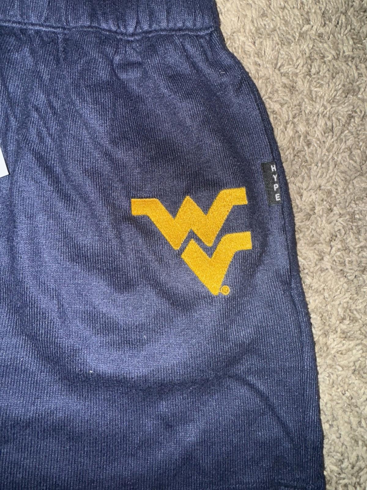 Hype & Vice West Virginia Mountaineers Ace Short Women's L White Navy SOLD OUT!