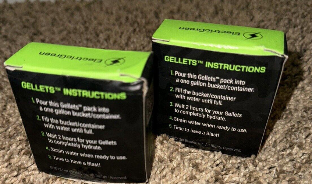 Gel Blaster 10,000 Gellets  (Green)