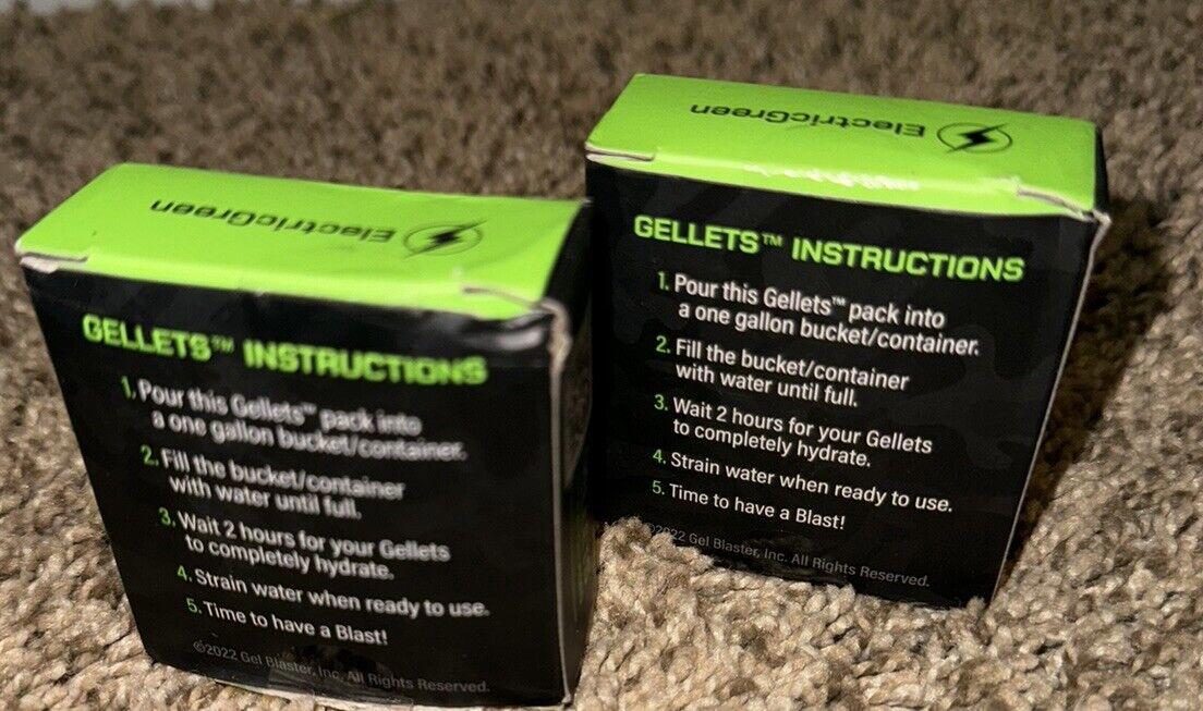 Gel Blaster 10,000 Gellets  (Green)