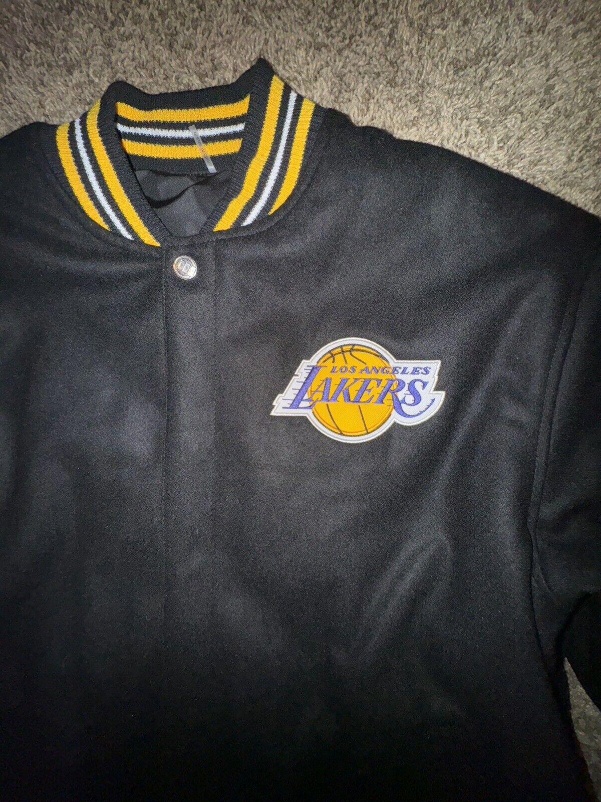 NBA Los Angeles Lakers JH Design Wool Reversible Jacket