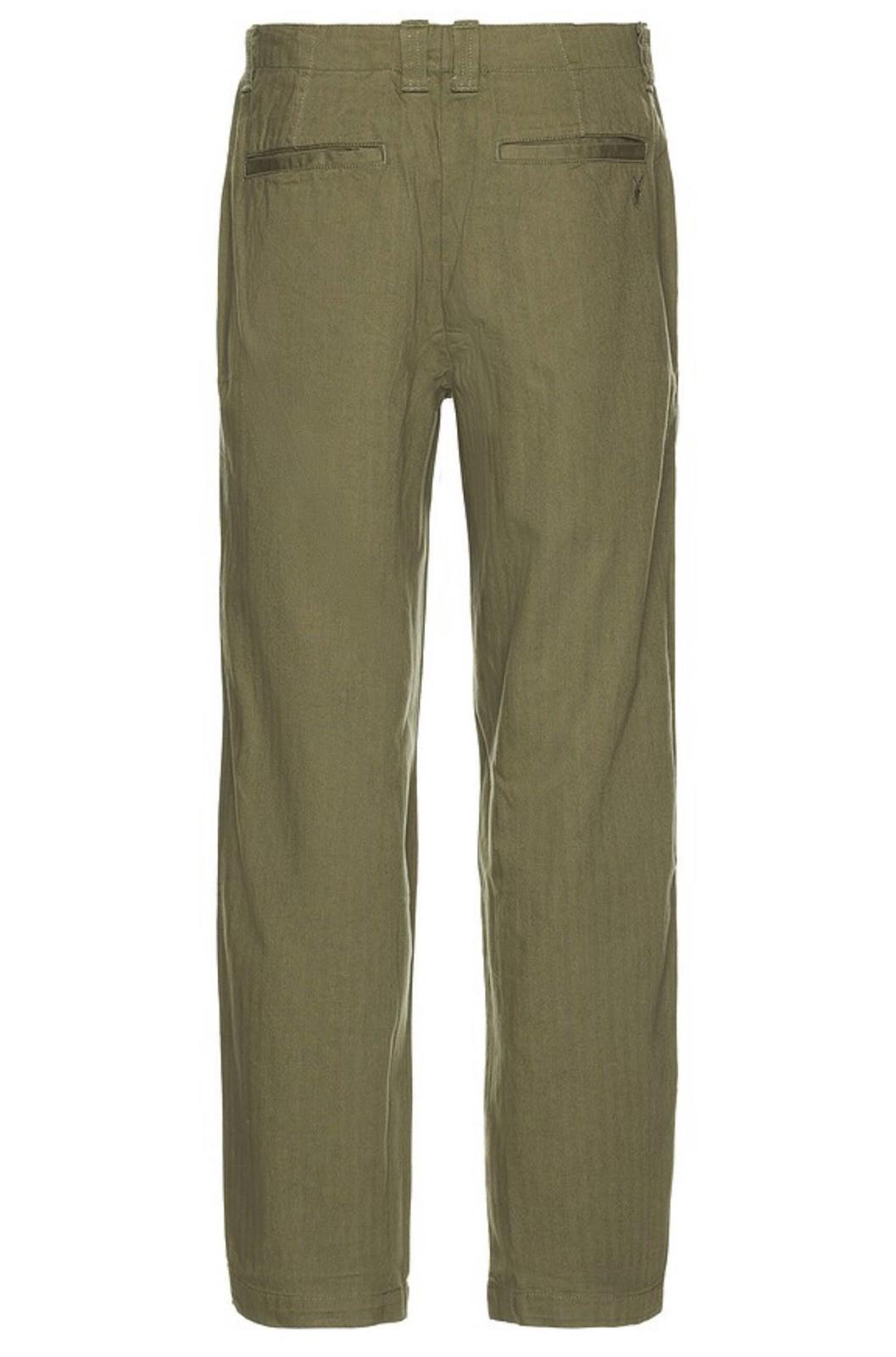 NEW Men’s Allsaints Warden Wide Leg Trousers. 32 Faded khaki NWT MSRP $199