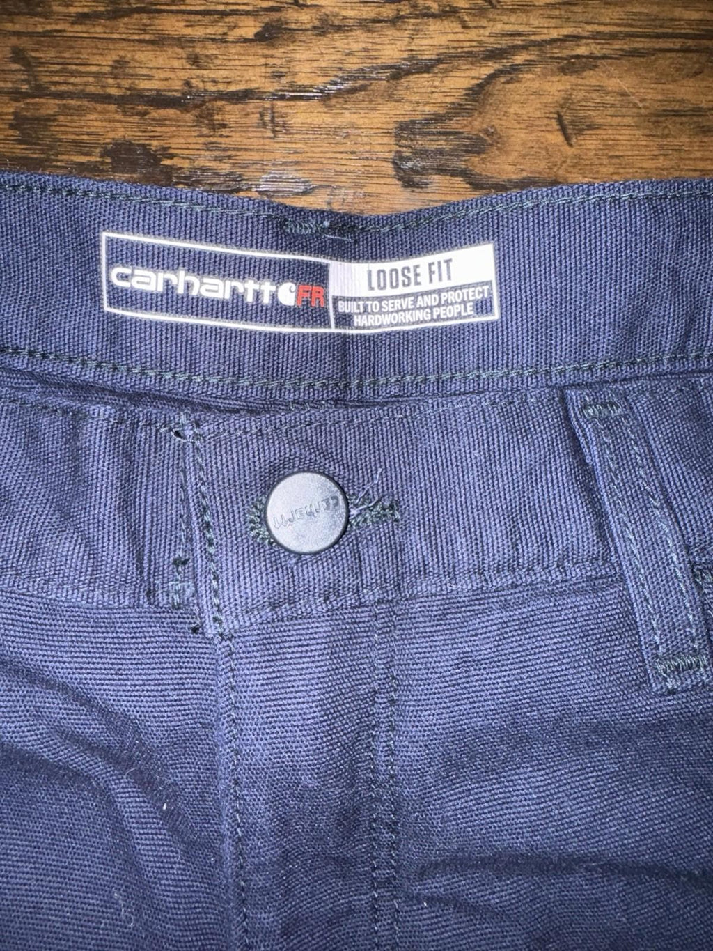NEW CARHARTT FLAME RESISTANT LOOSE FIT-CANVAS 5-POCKET UTILITY WORK PANT