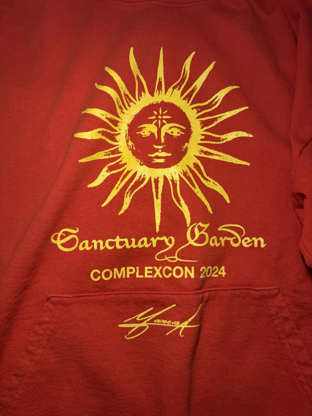 RARE NEW ComplexCon Sanctuary Garden Hoodie, Spiritual Vibes XL, Streetwear NWOT