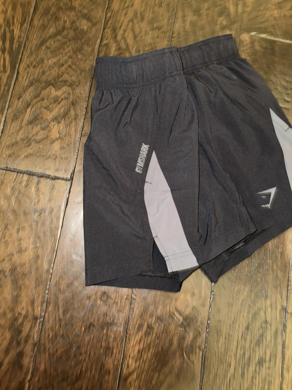 Gymshark Men's Slim Fit Drawstring Sport 5" Shorts MP7 Black Small NWOT