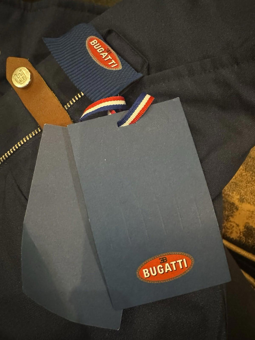 NEW! Bugatti Heritage Jacket Four Pockets BLUE. Large NWT