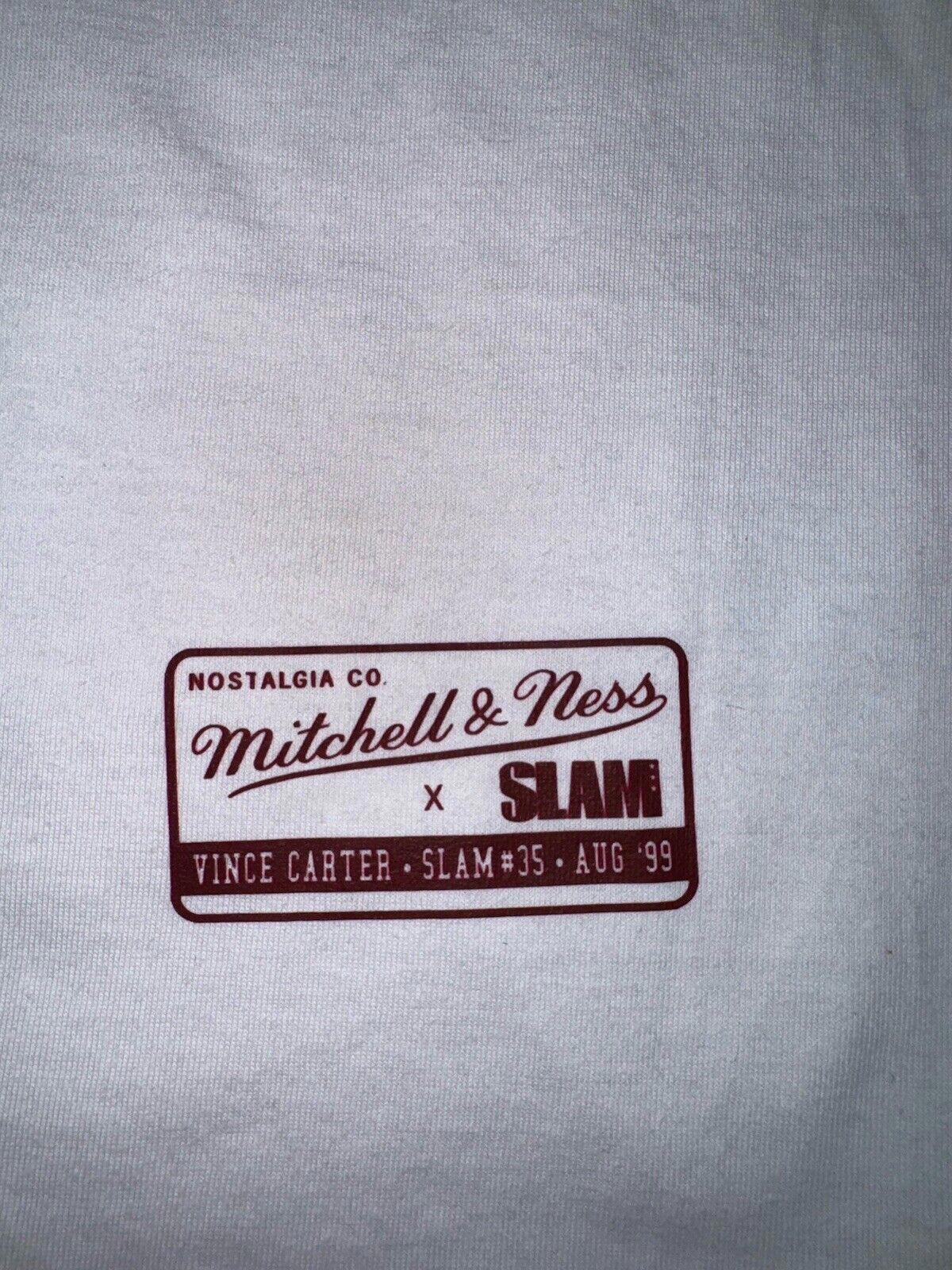 Mitchell & Ness SLAM Mag Rookie Vince Carter Toronto Raptors Tee  White XL NEW!