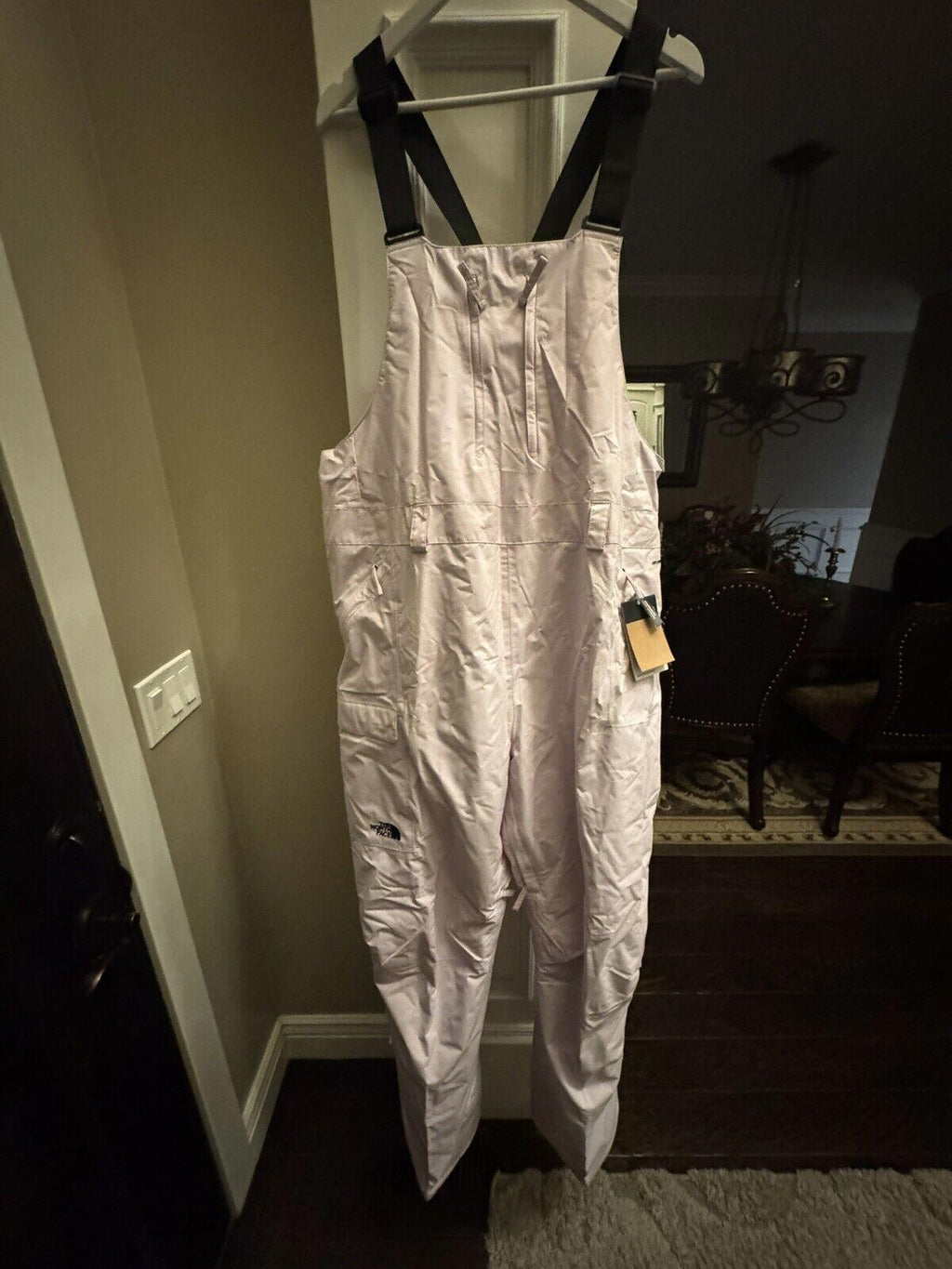 NWT! The North Face women Freedom Insulated bib Lavender 3X