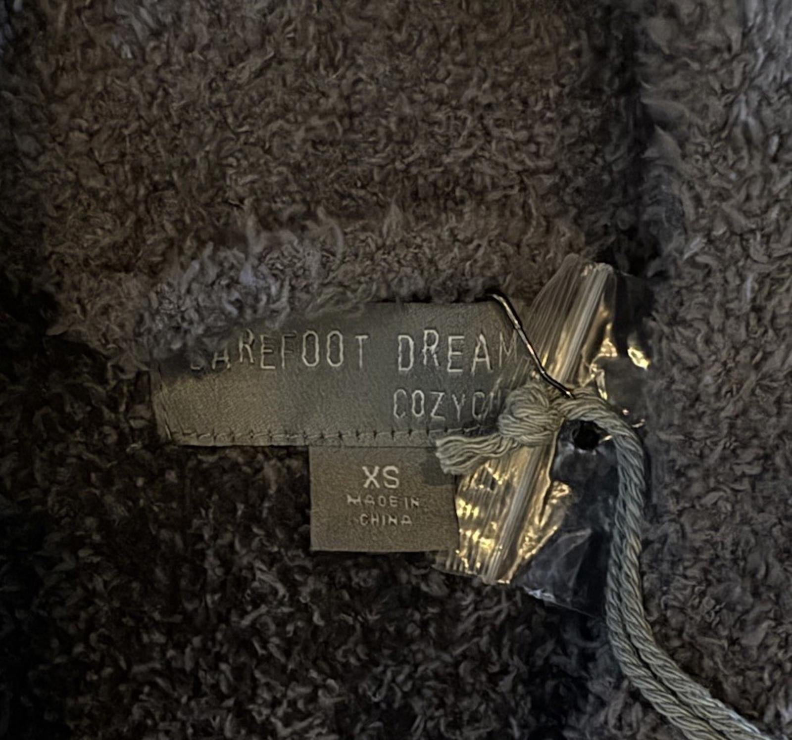 Barefoot Dreams Women's Sleepwear Sz XS CozyChic BITW Robe Gray A630187