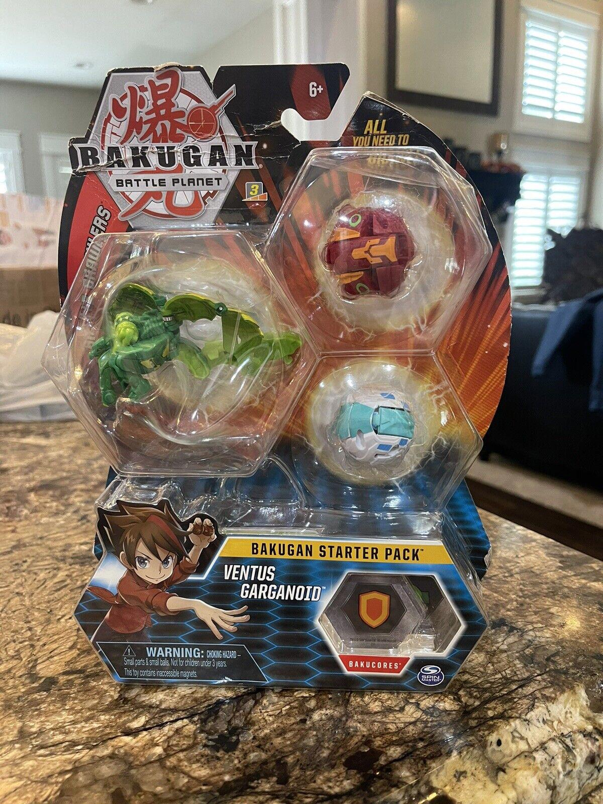 Bakugan Battle Planet Ventus Garganoid NEW SEALED RARE