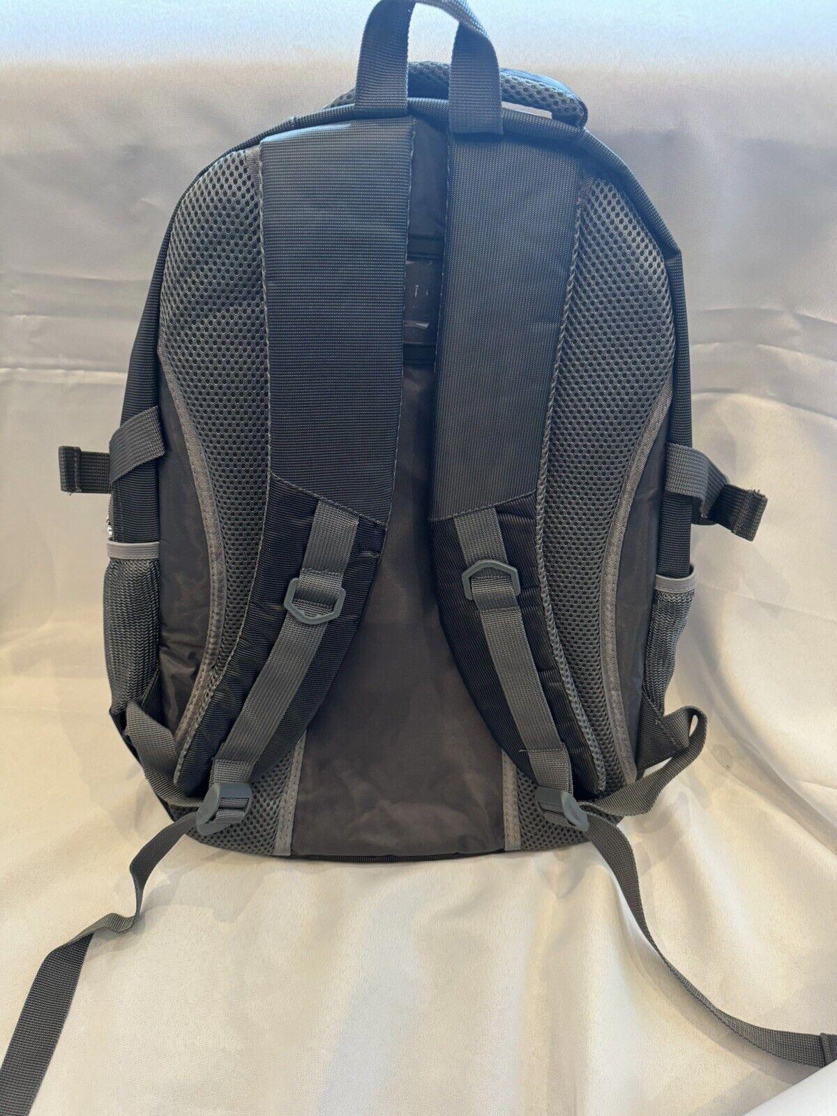 PICKLEBALL MARKETPLACE "All-In-1" Backpack - Perfect size - New - Black & Grey