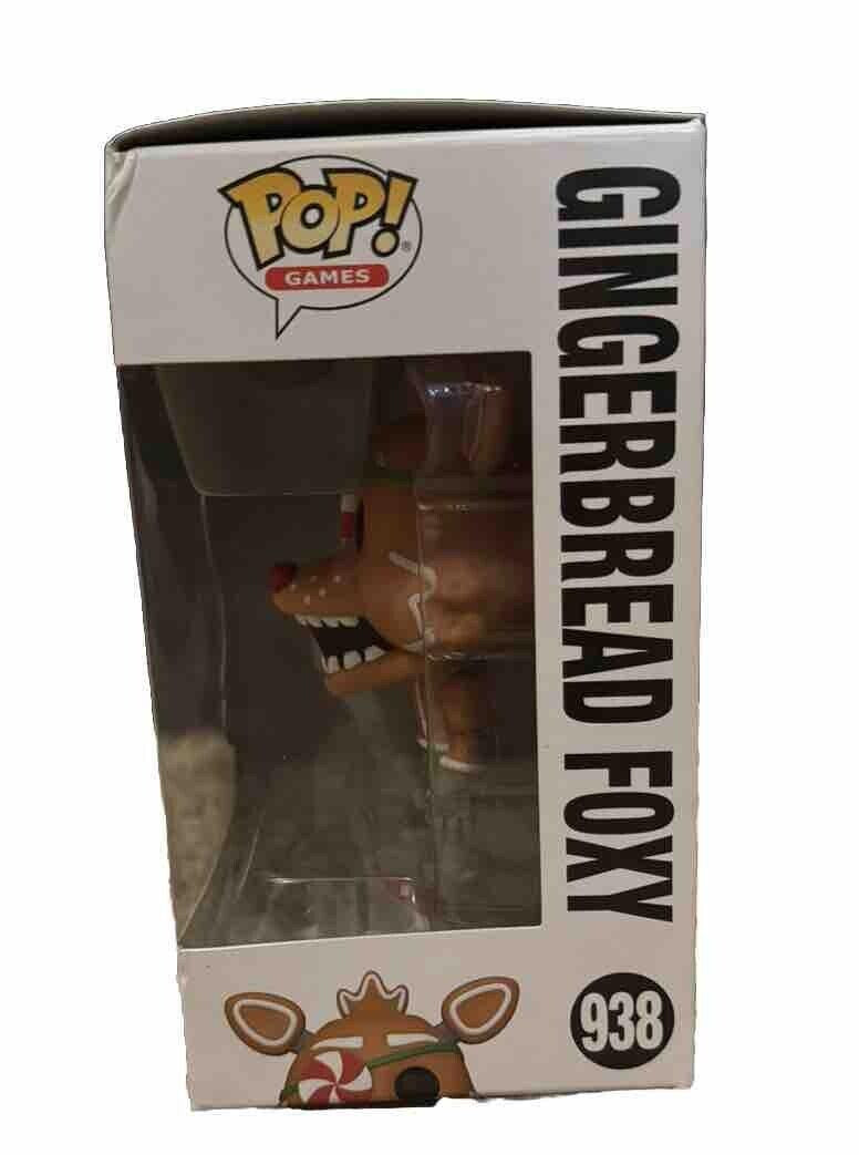 Funko Pop Games #938 Gingerbread Foxy Five Nights At Freddy's FNAF