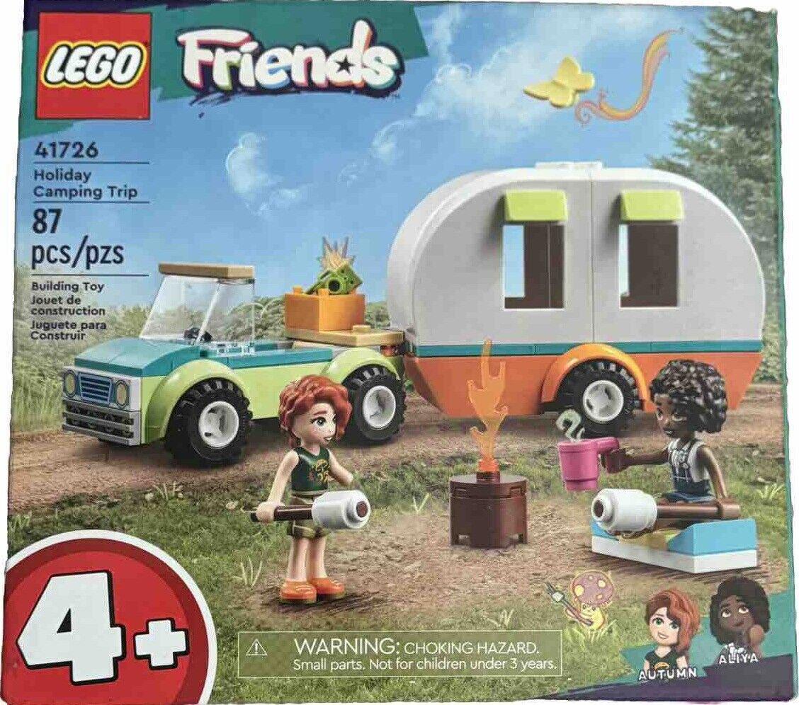 BRAND NEW LEGO Friends 41726 Holiday Camping Trip 87 Pieces Ages 4+
