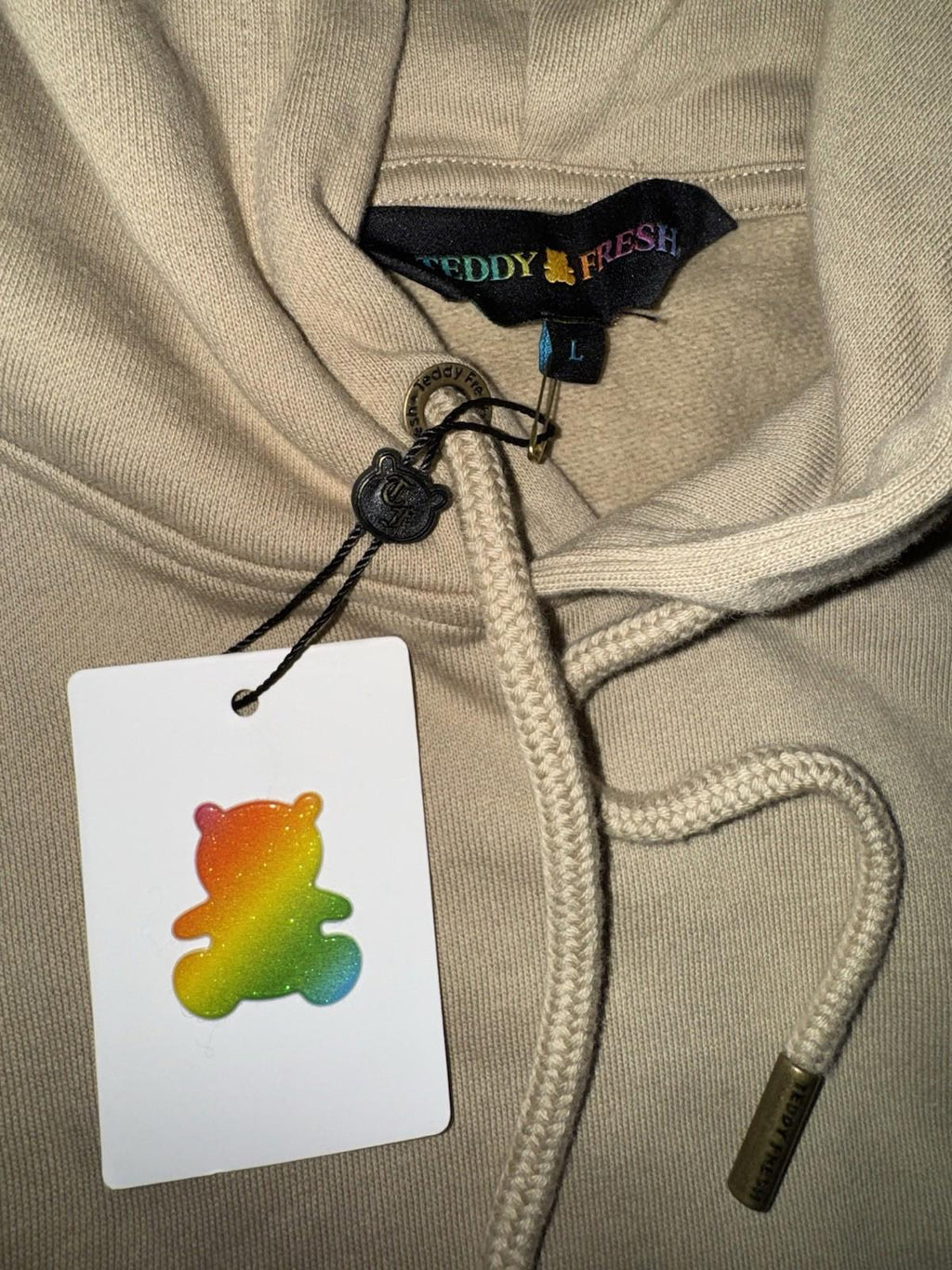 NEW Teddy Fresh Classic Hoodie  SIze Large  NWT SOLD OUT ONLINE