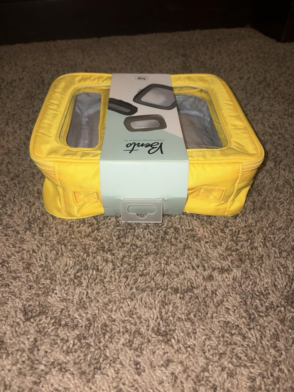 Lug Bento Box 3pc Storage Container Set NWT YELLOW Color NEW